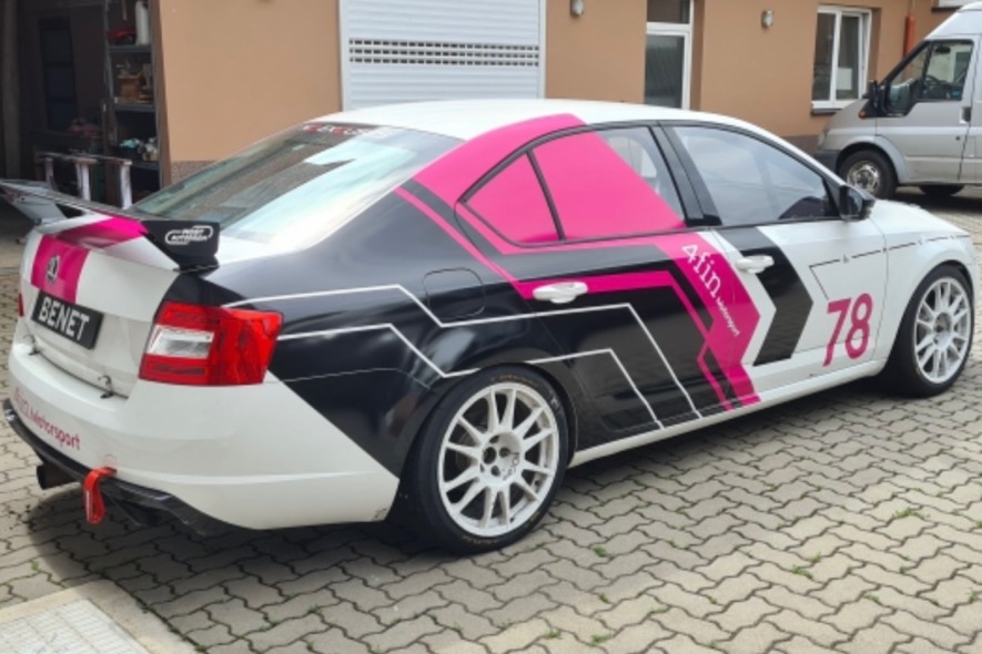 Polep vozu - Škoda Octavia