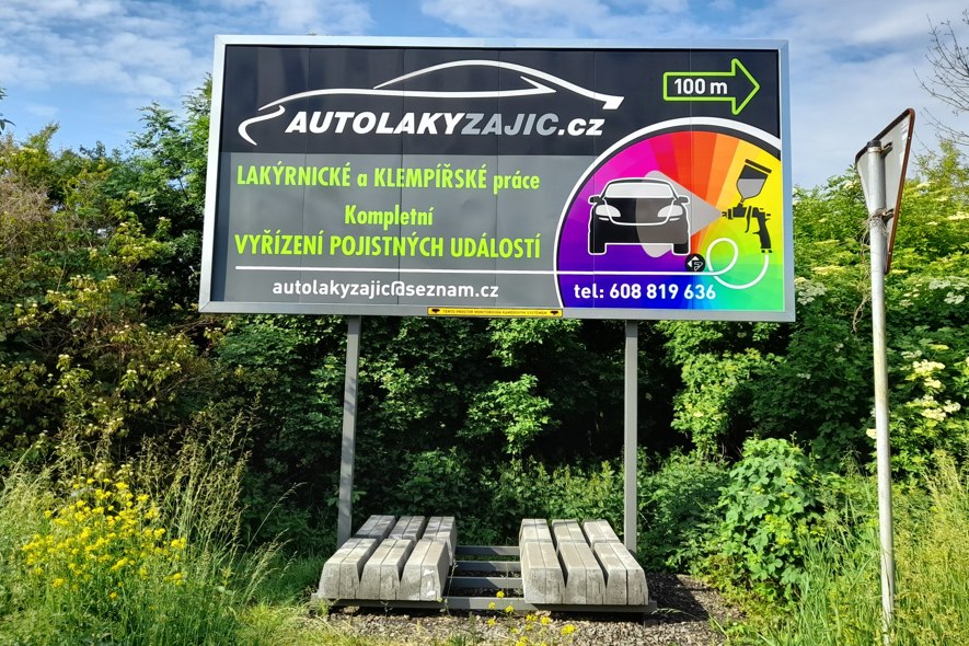 Autolaky ZAJÍC - billboard